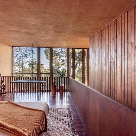 Cabana Lujo Con Alberca Climatizada Vistas Al Bosque De Mazamitla Exterior foto
