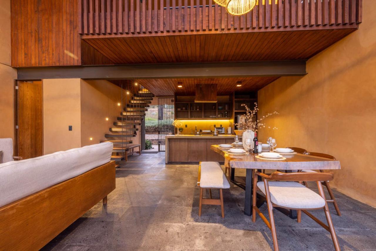 Cabana Lujo Con Alberca Climatizada Vistas Al Bosque De Mazamitla Exterior foto