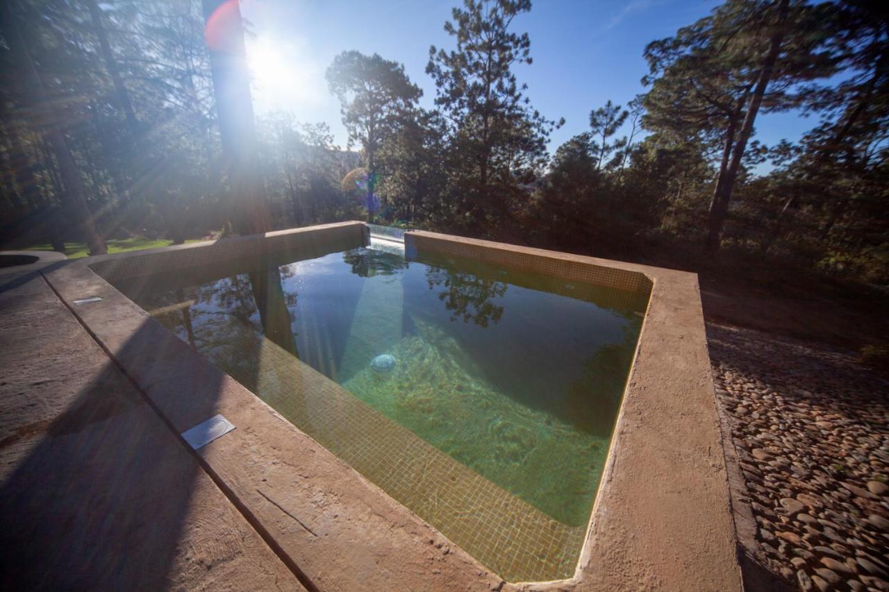 Cabana Lujo Con Alberca Climatizada Vistas Al Bosque De Mazamitla Exterior foto